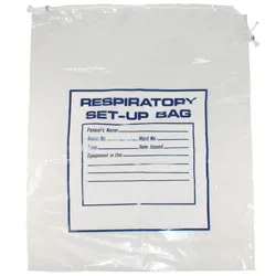 Clear Plastic Patient Set-Up Bag, 16x12