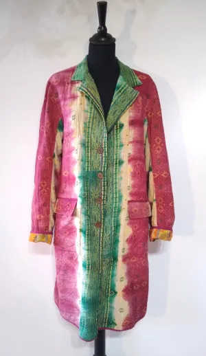 Cotton Kantha 'Classic' Jacket - Medium (40" Bust)