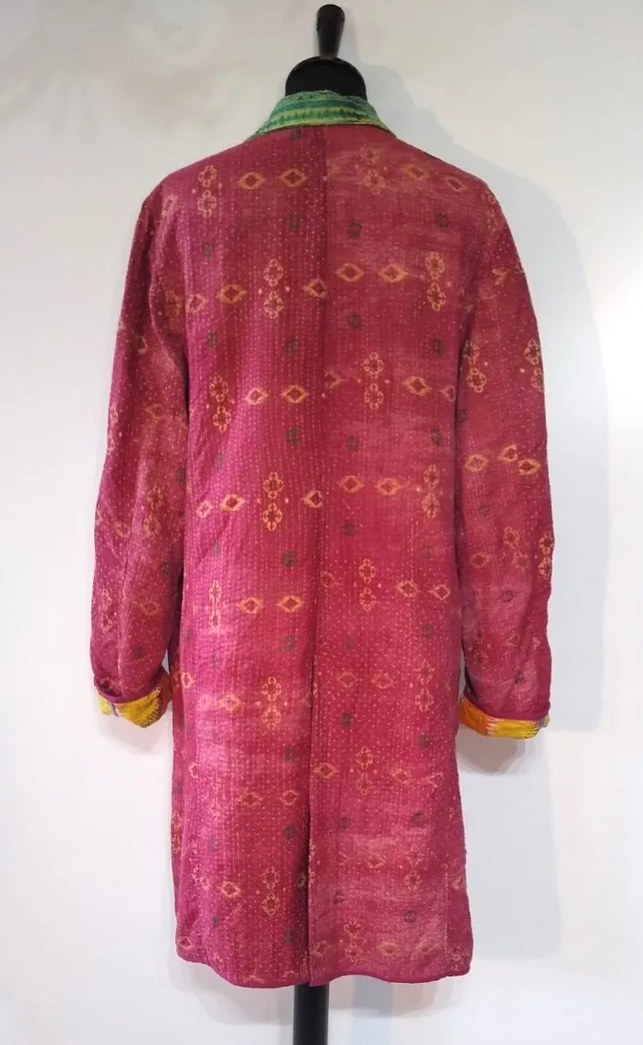 Cotton Kantha 'Classic' Jacket - Medium (40" Bust)