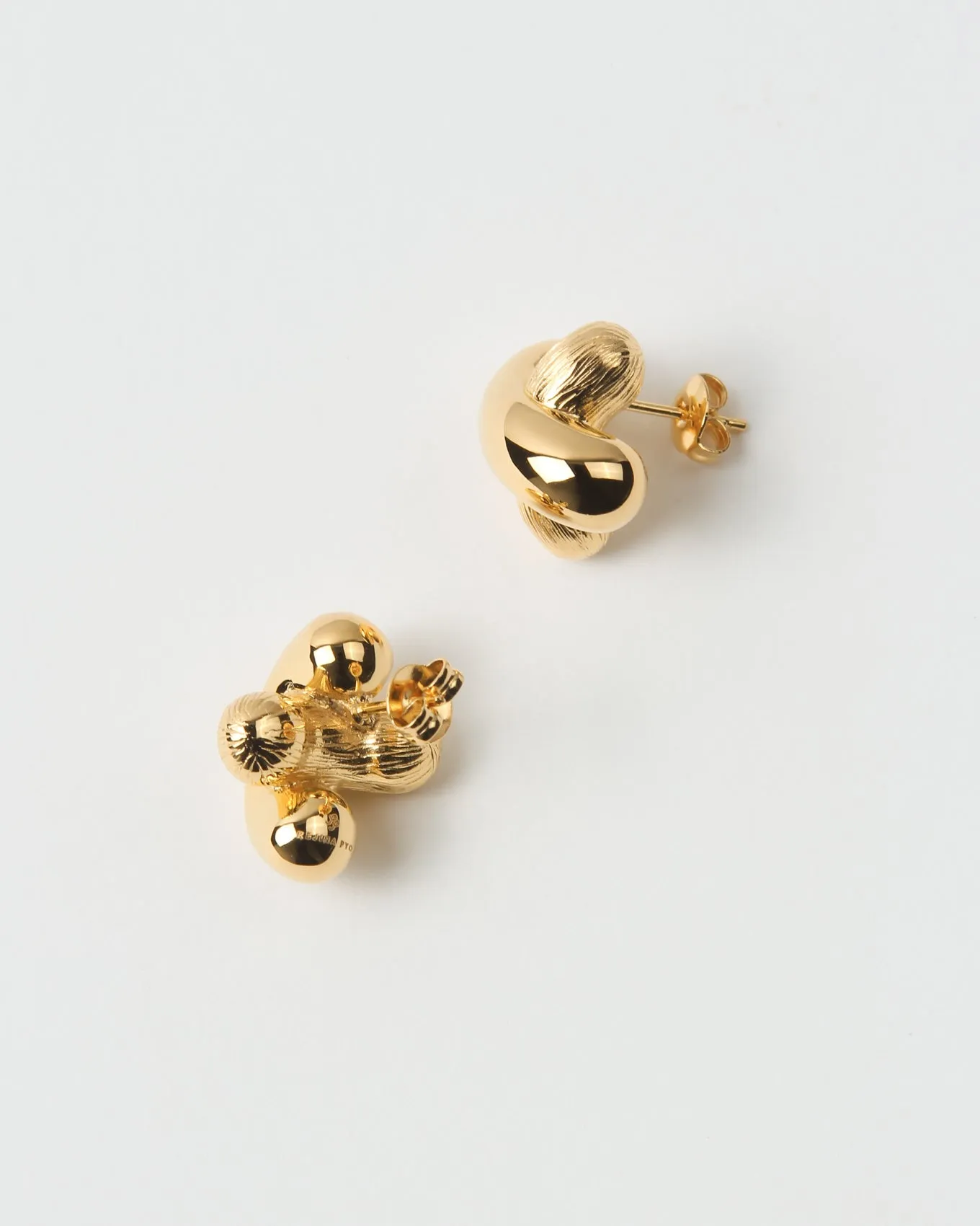 Cross Earrings Gold Plated