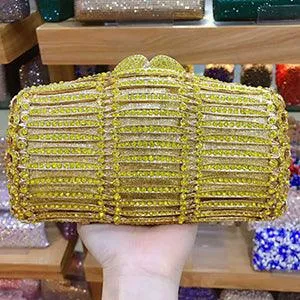 Crystal diamond Evening Clutch bag