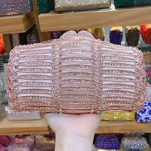Crystal diamond Evening Clutch bag