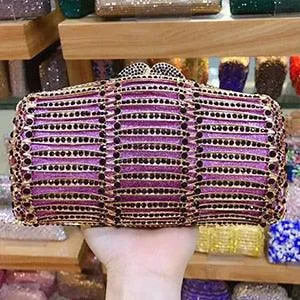 Crystal diamond Evening Clutch bag
