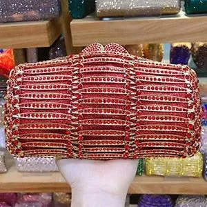Crystal diamond Evening Clutch bag