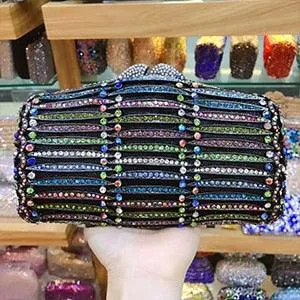 Crystal diamond Evening Clutch bag