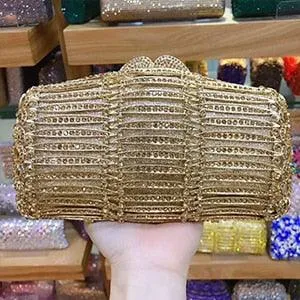 Crystal diamond Evening Clutch bag