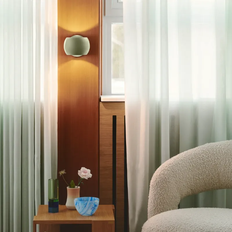 Curved Up & Down Wall Light | Assorted Finishes