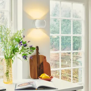 Curved Up & Down Wall Light | Assorted Finishes