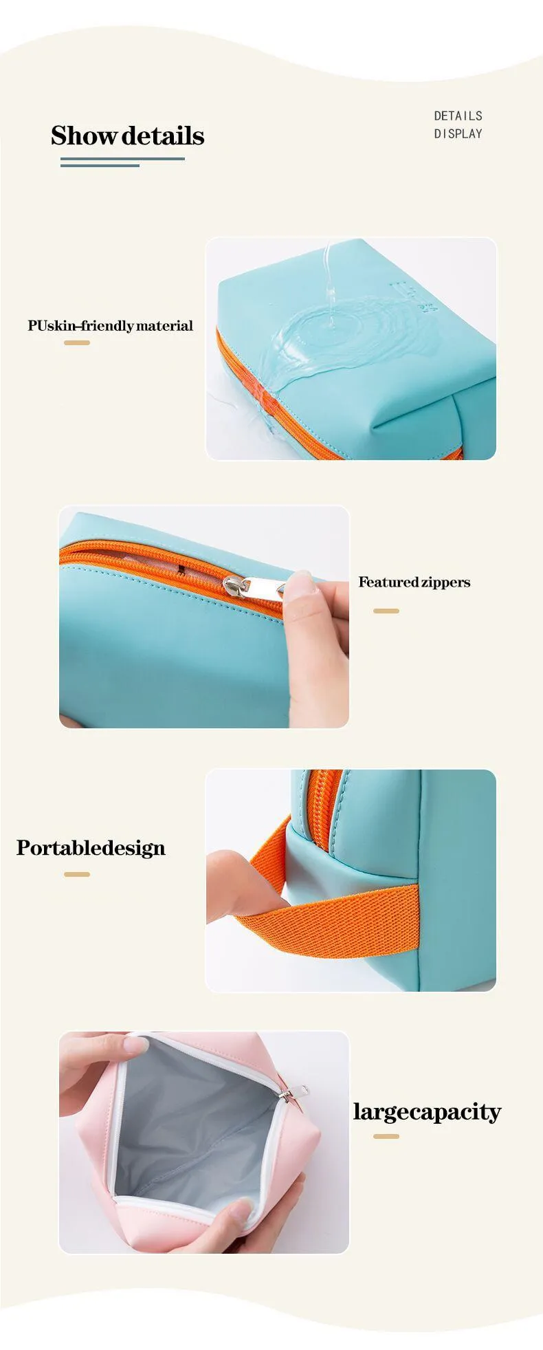 Cute Portable Make-Up Storage Bag