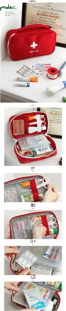 Cyflymder Travel Portable Travel Bag Travel Large Emergency Medical Bag Suitable For Storage Emergency Supplies Medical Supplies