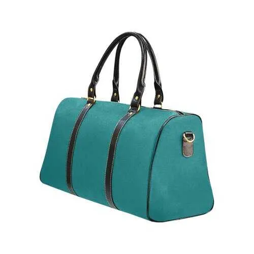 Dark Teal Green, Waterproof Travel Bag