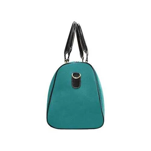 Dark Teal Green, Waterproof Travel Bag