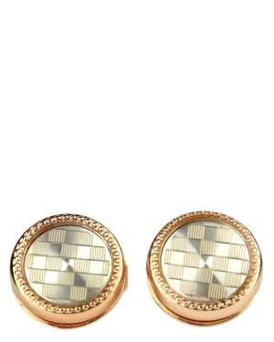 DÉCLIC Newton Fancy Cufflink - Rose Gold