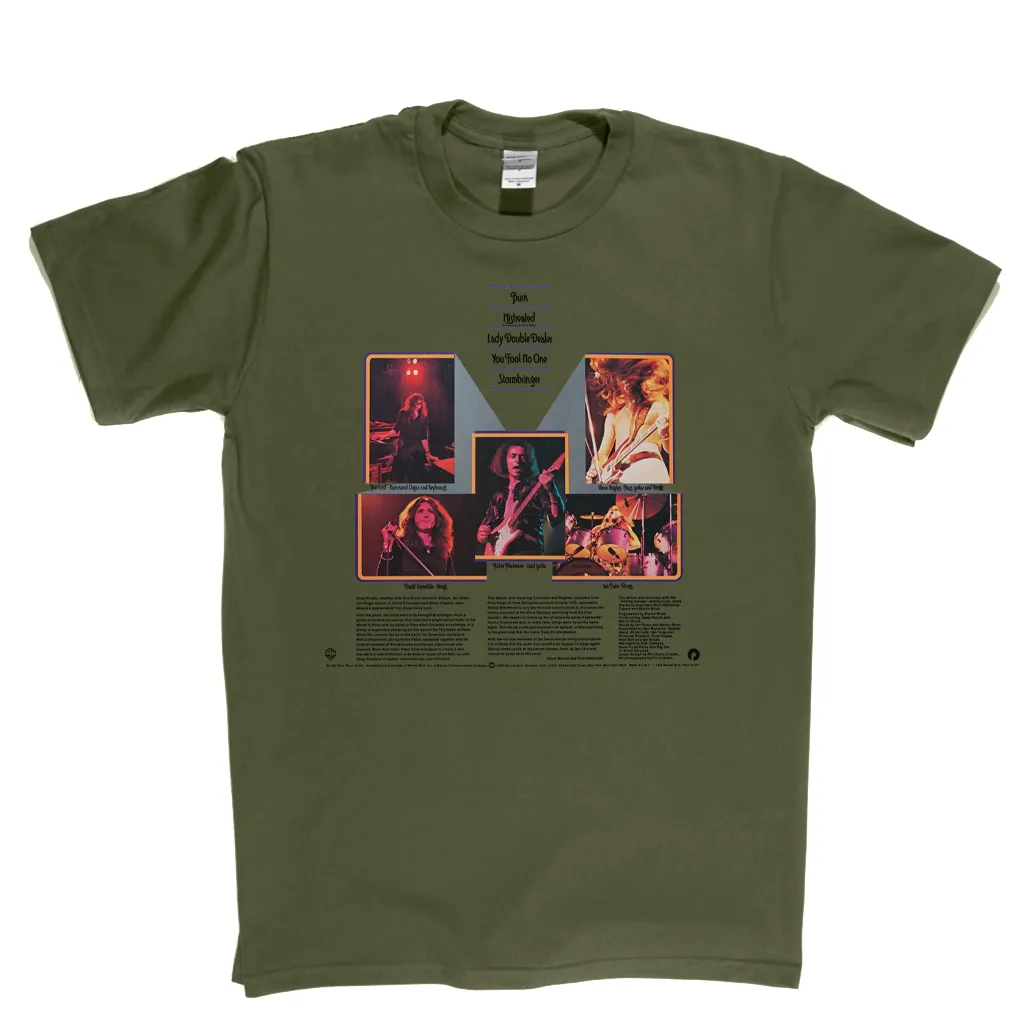 Deep Purple Made In Europe Back Sleeve T-Shirt