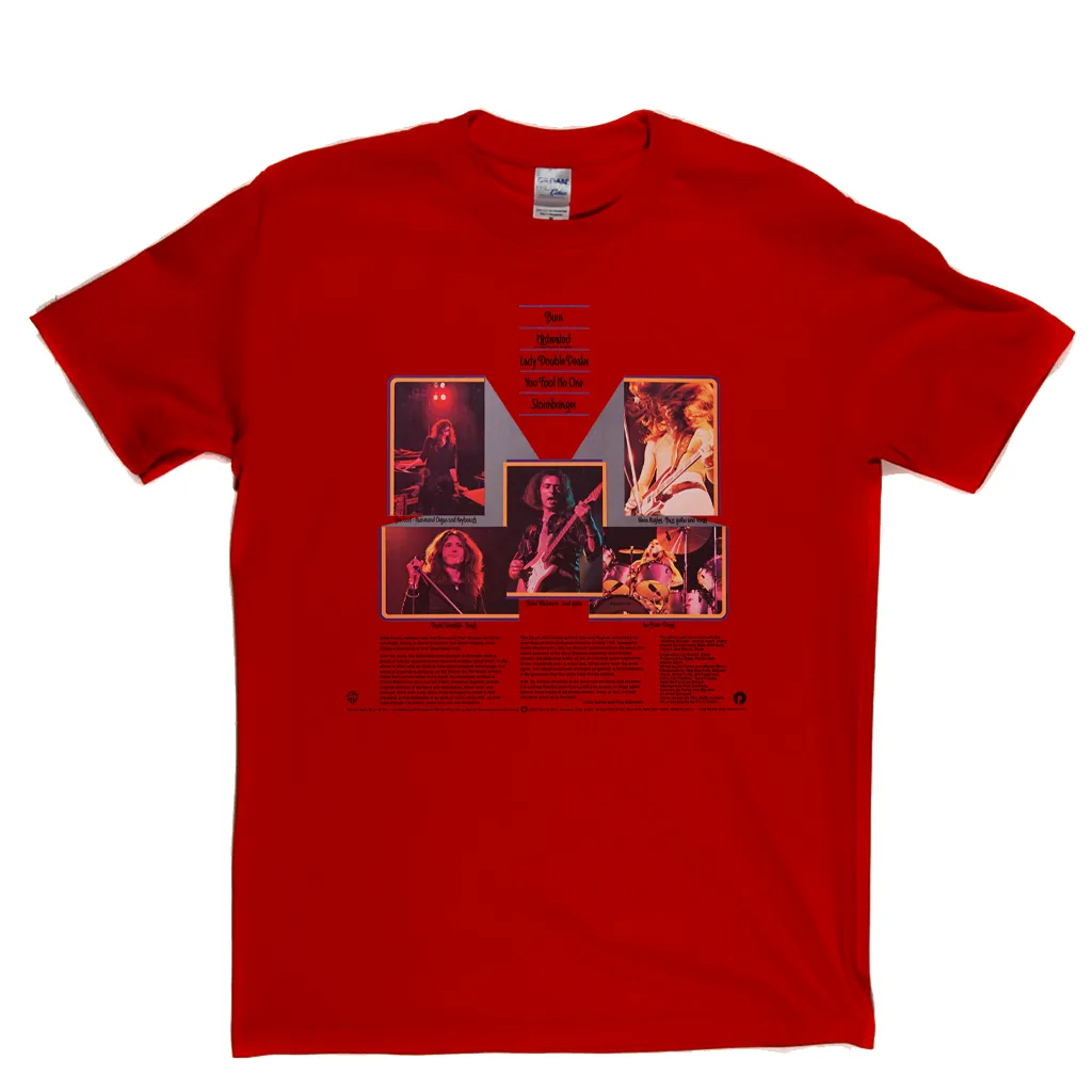 Deep Purple Made In Europe Back Sleeve T-Shirt