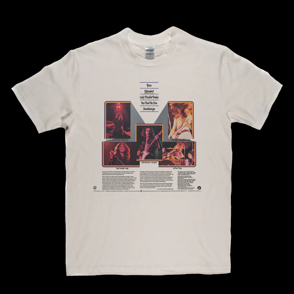 Deep Purple Made In Europe Back Sleeve T-Shirt