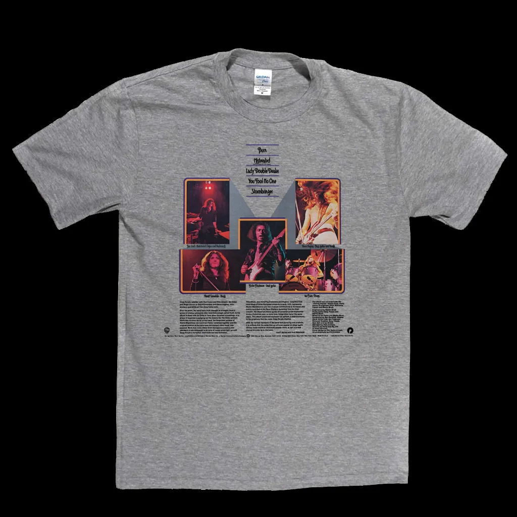 Deep Purple Made In Europe Back Sleeve T-Shirt