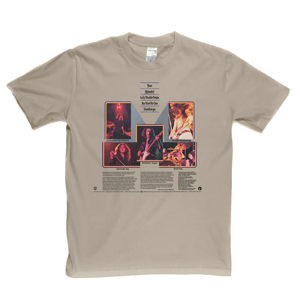 Deep Purple Made In Europe Back Sleeve T-Shirt