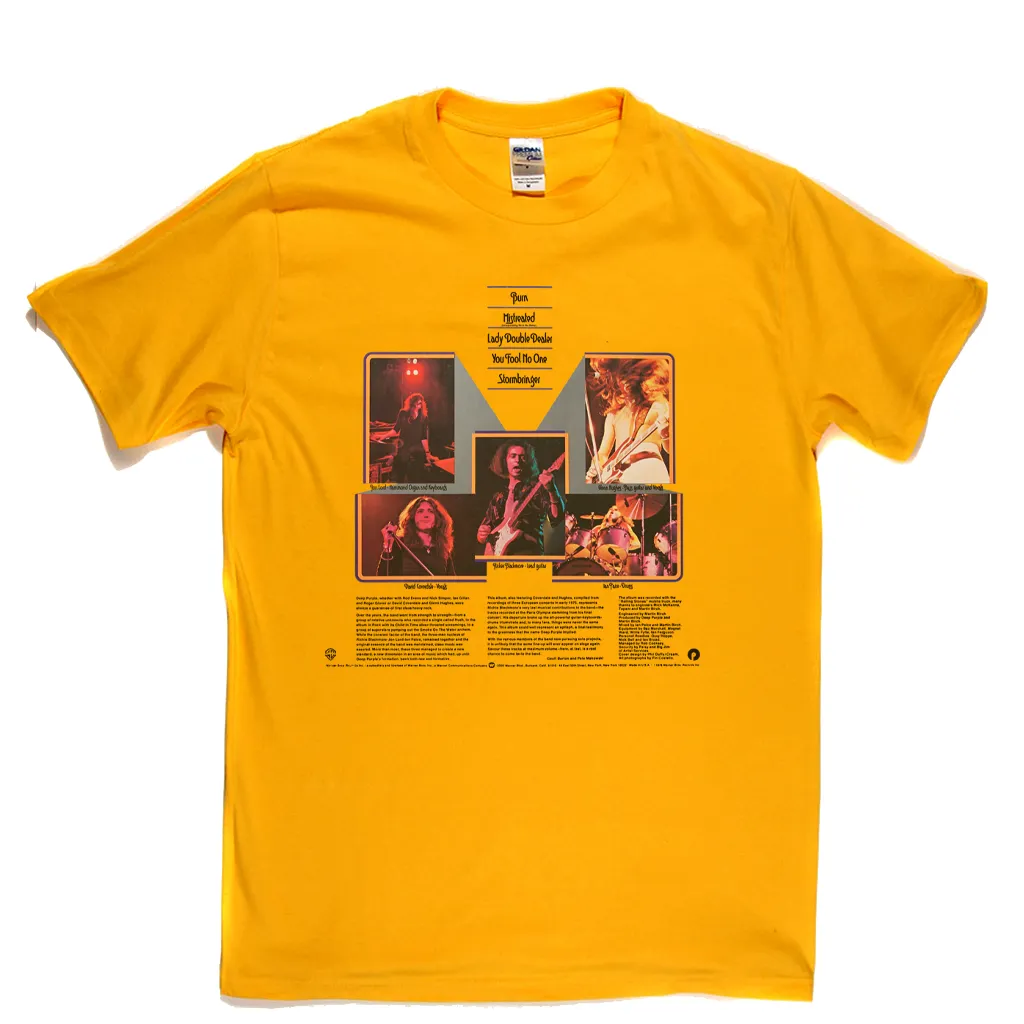 Deep Purple Made In Europe Back Sleeve T-Shirt