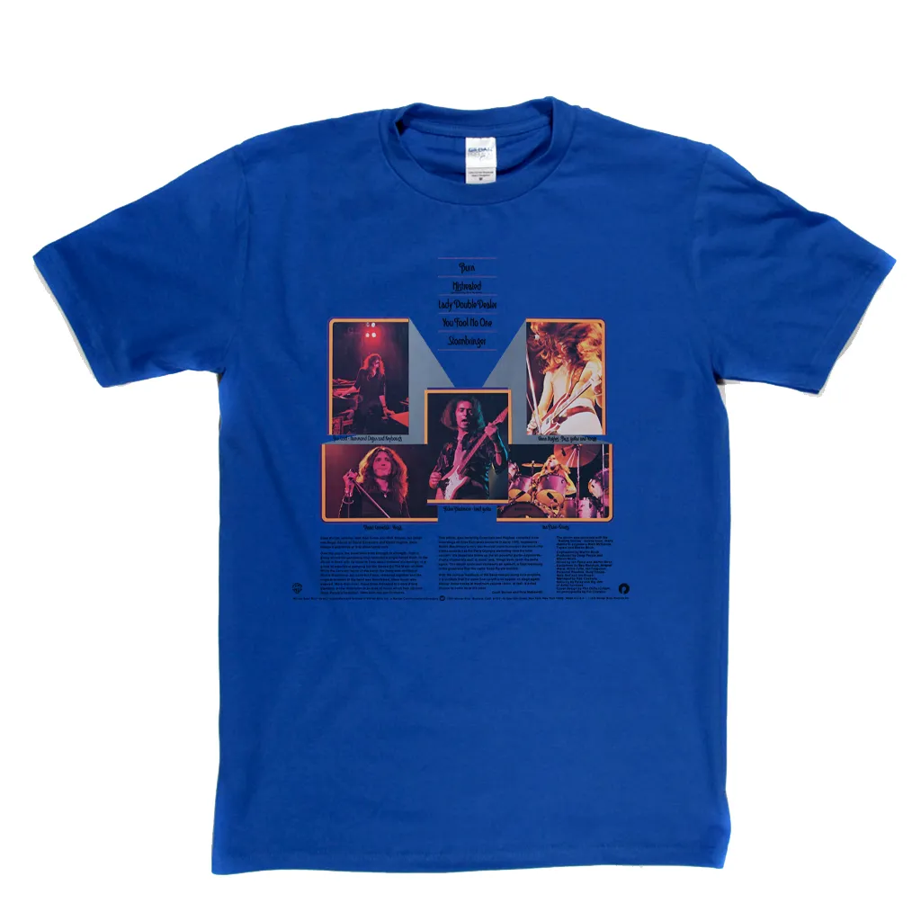 Deep Purple Made In Europe Back Sleeve T-Shirt