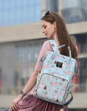 Designer Large Capacity Baby Nappy Bag /Travel Backpack