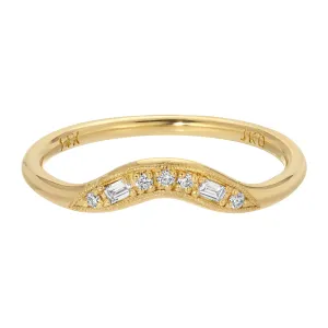 Diamond Gaudi Arch Band (ready to ship option)*