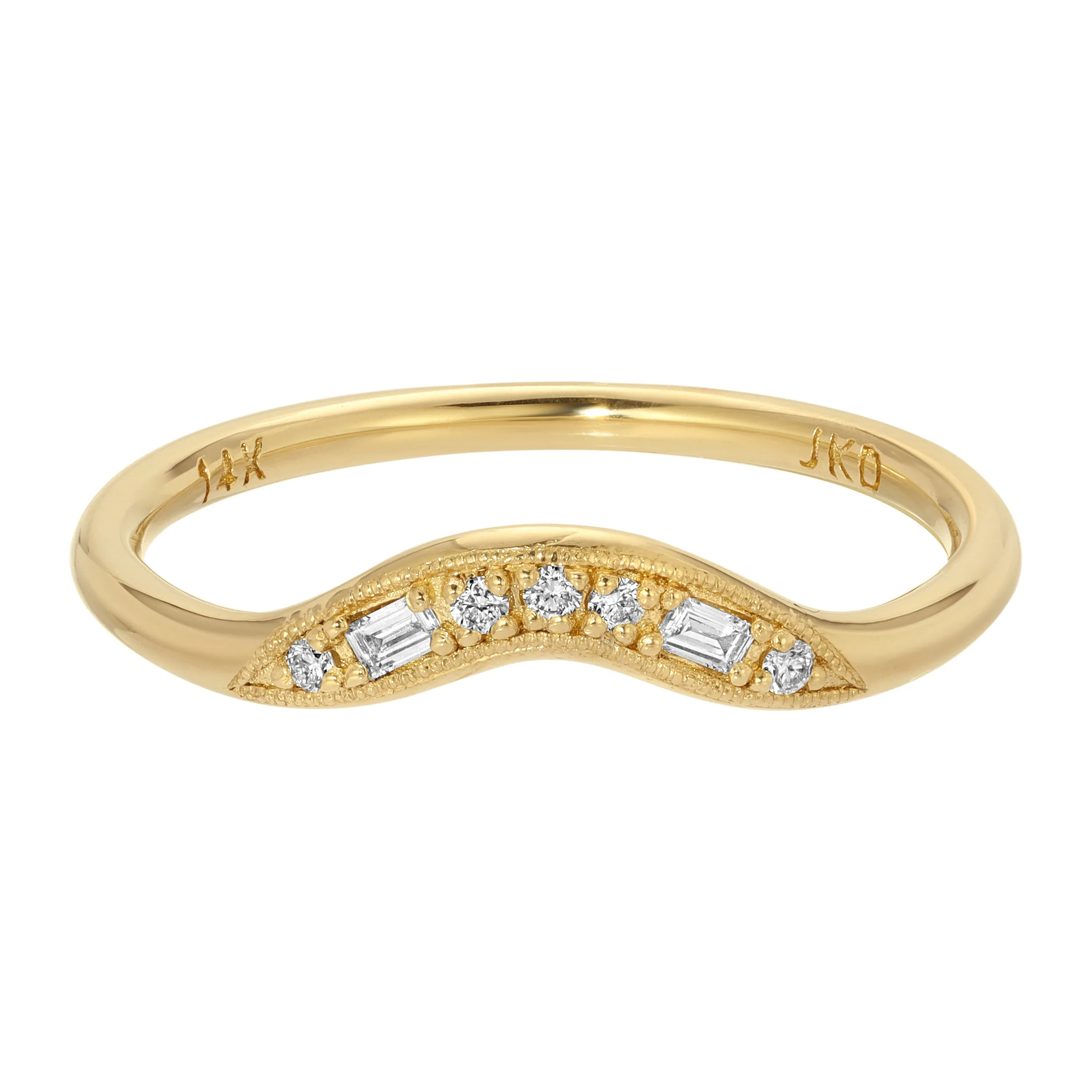 Diamond Gaudi Arch Band (ready to ship option)*