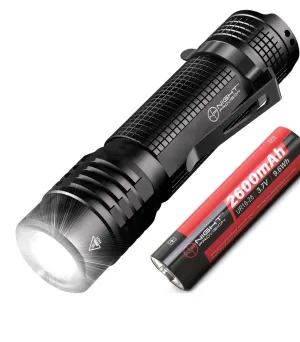 [DISCONTINUED] TX8 EDC TACTICAL FLASHLIGHT USB RECHARGEABLE COMPACT TORCH NICHIA 800 LUMEN LED (USB RECHARGEABLE)