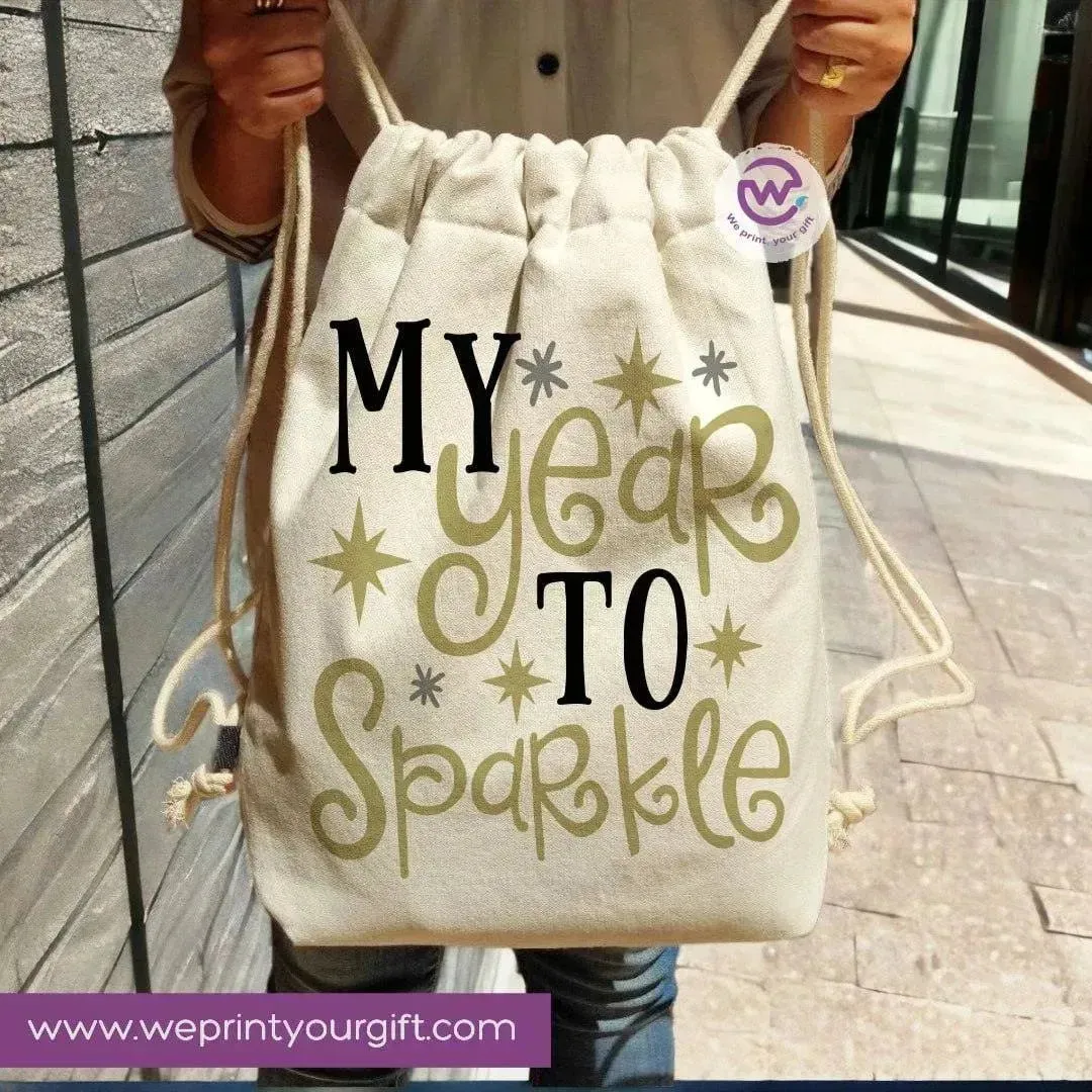 Drawstring Bag -Christmas-A