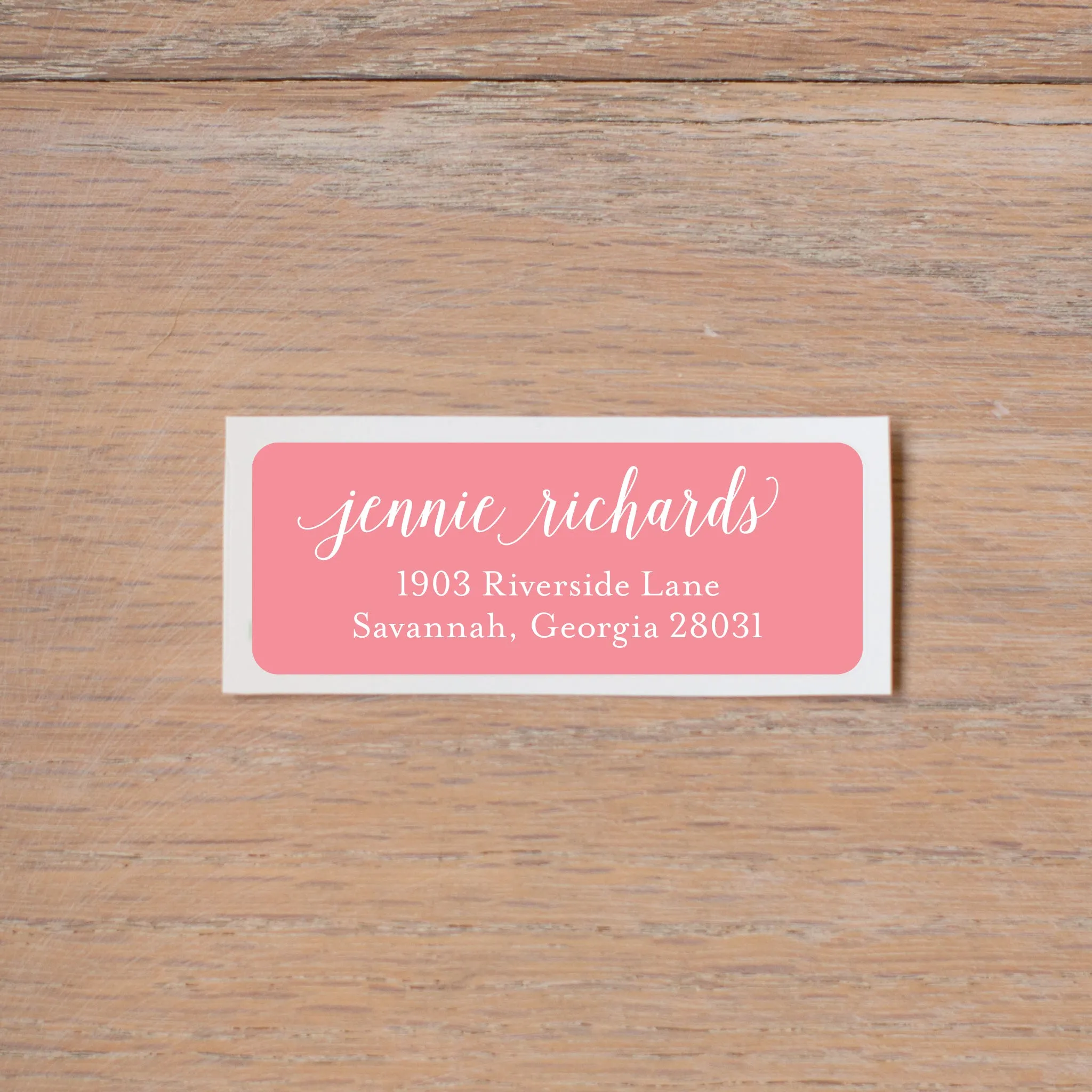 Duo Tone Return (Home) Address Labels