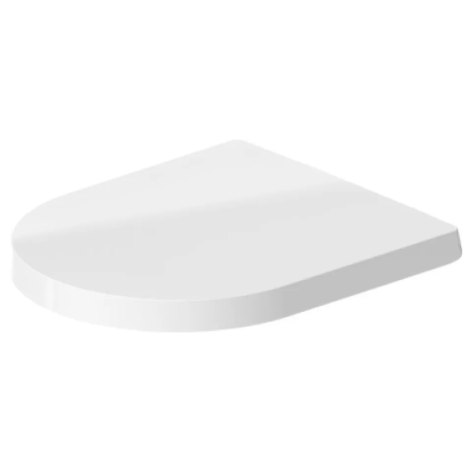 Duravit 0020110000 ME by Starck Compact Closed Front Toilet Seat with Cover - White