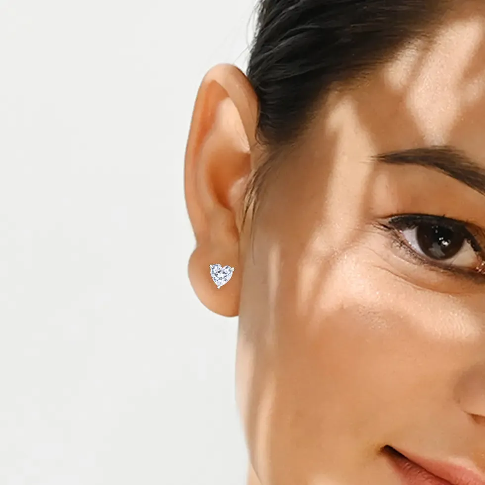 Elegant Single Stone Studs