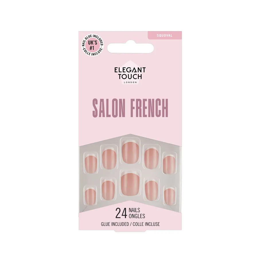 Elegant Touch Salon French Pink 128 (24 Pack)