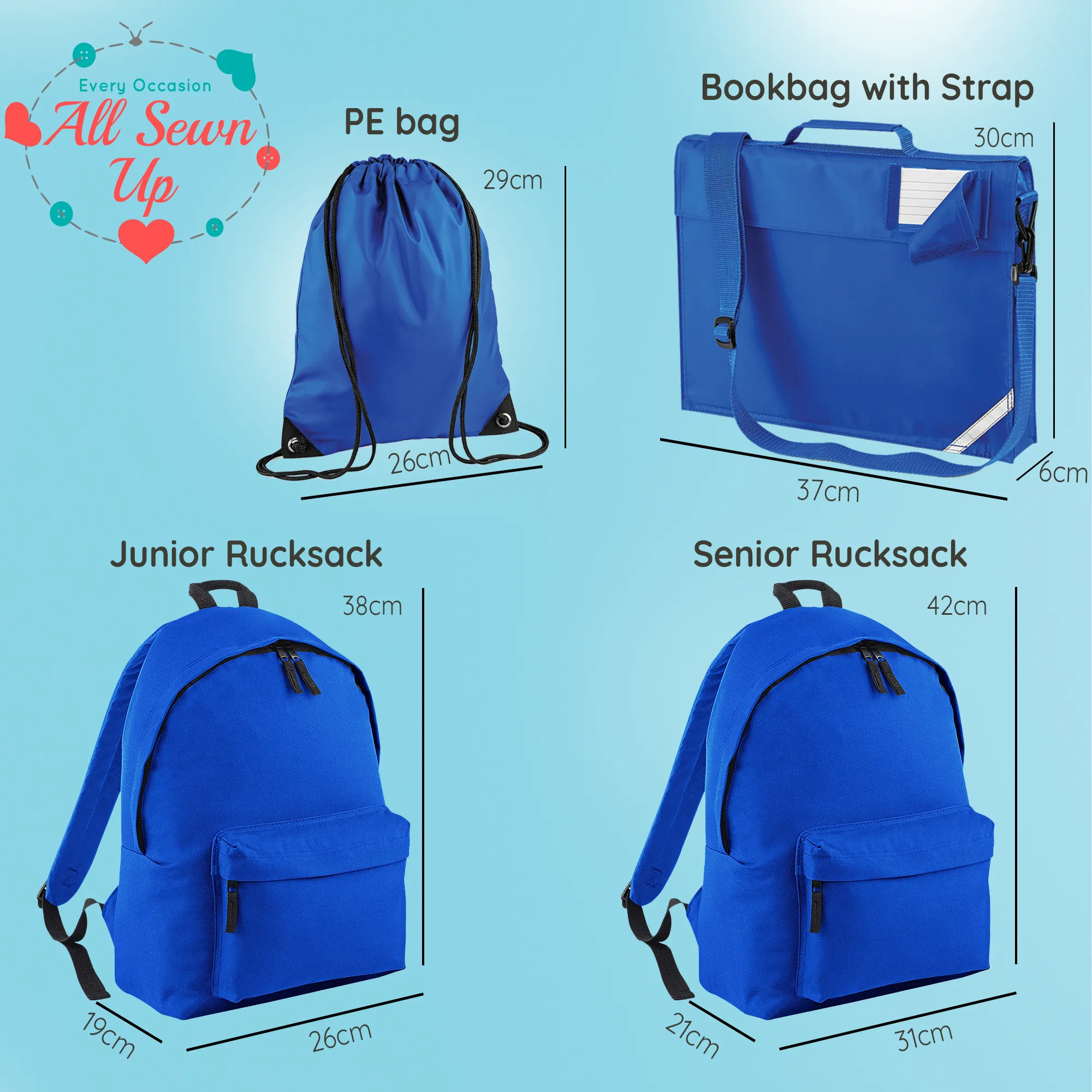 Embroidered PE Bag - Tennis