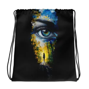 Empowered Path Drawstring bag