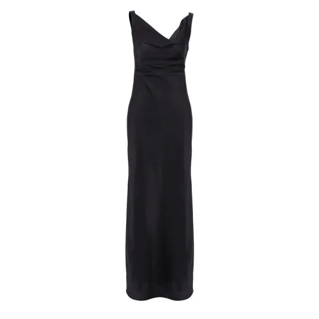 ENELA SATIN Stylish MAXI DRESS