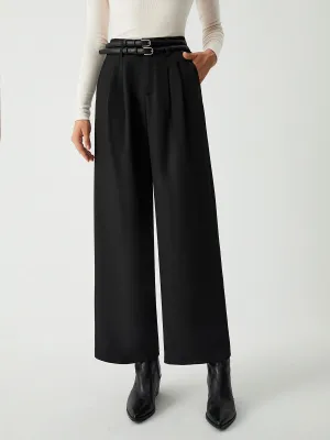 Essential Wide Graceful Leg Culotte Pants