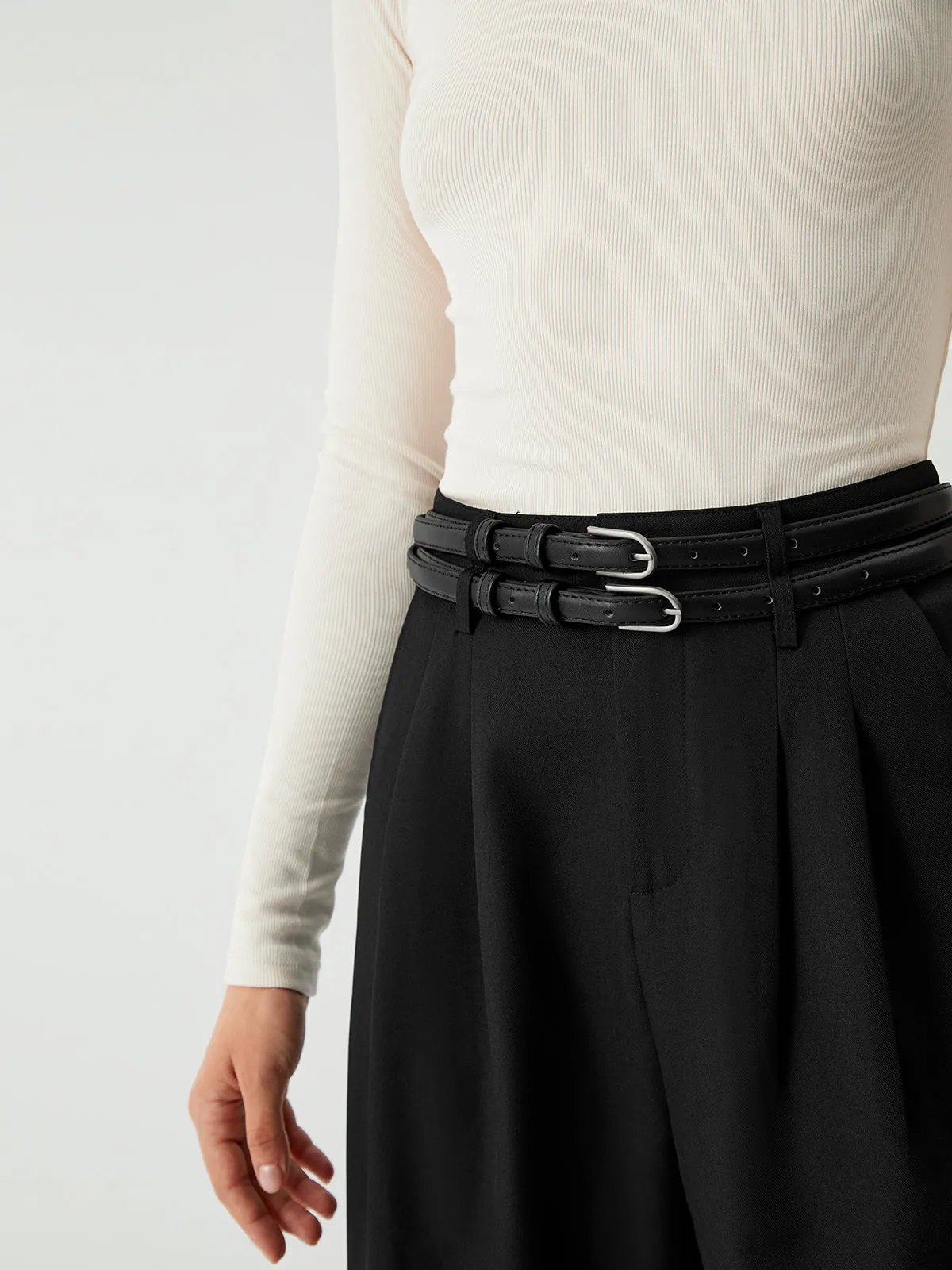 Essential Wide Graceful Leg Culotte Pants