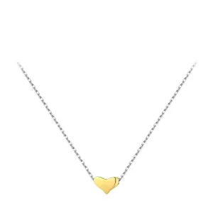 Everyday Genie Sterling Silver Mini Heart Necklace for Women