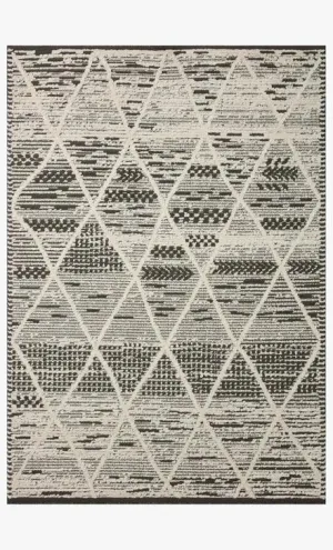 Fabian FAB-03 Charcoal/Ivory Rug