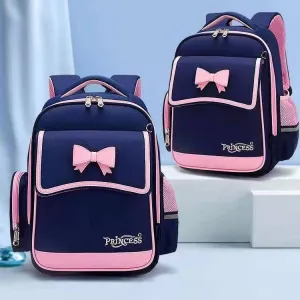 Factory One Piece Dropshipping Schoolbag Primary School Student Female Grade 1-3-5 Children's Schoolbag Wholesale Backpack Burden Reduction Spine Protection 2