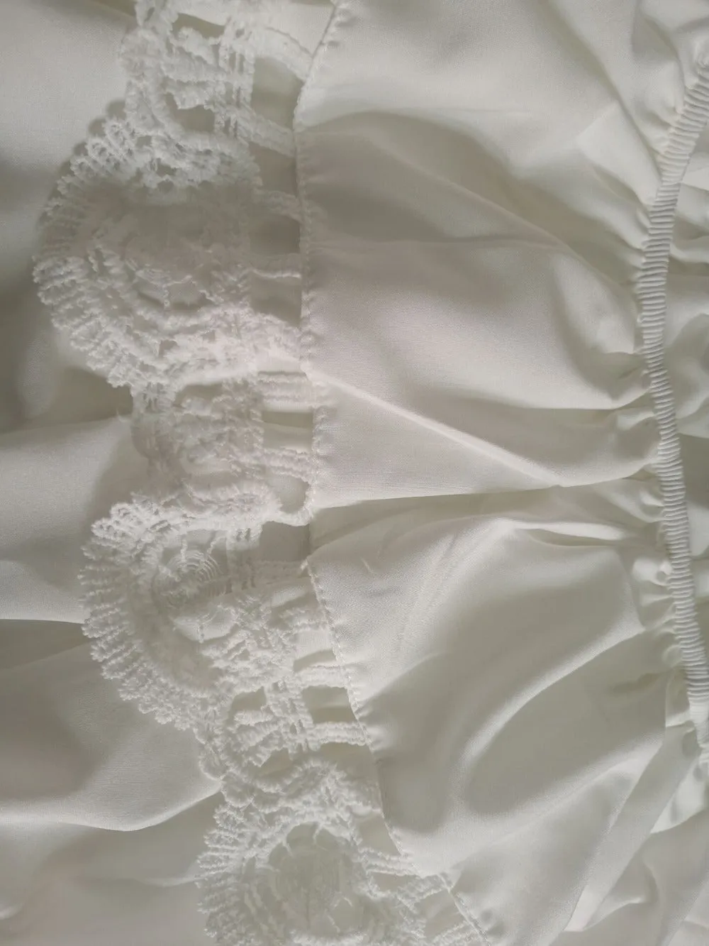 Fashion Women Elegant Vintage sweet lace white Dress Stylish Sexy