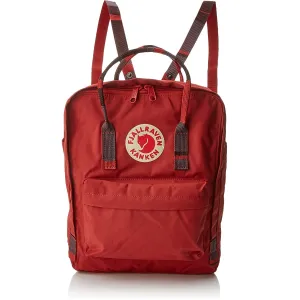 Fjallraven | Kanken Classic Backpack for Everyday | Deep Red/Random Blocked