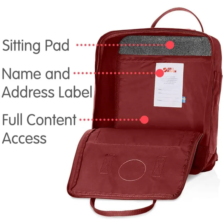 Fjallraven | Kanken Classic Backpack for Everyday | Ox Red