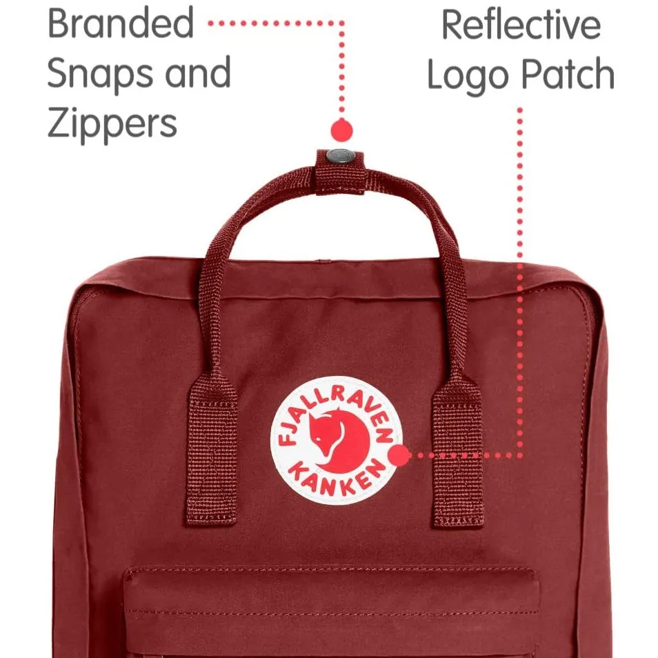 Fjallraven | Kanken Classic Backpack for Everyday | Ox Red