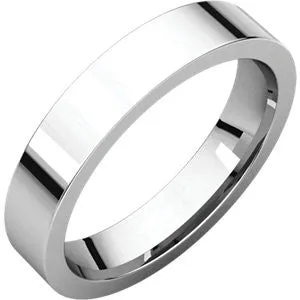 Flat Comfort Fit Wedding Band (FIR)