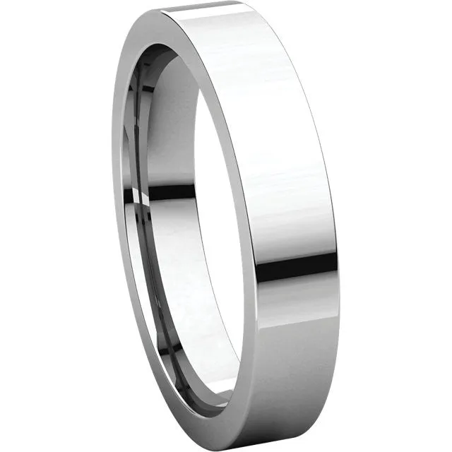 Flat Comfort Fit Wedding Band (FIR)