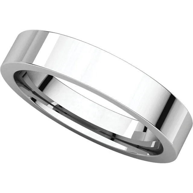 Flat Comfort Fit Wedding Band (FIR)