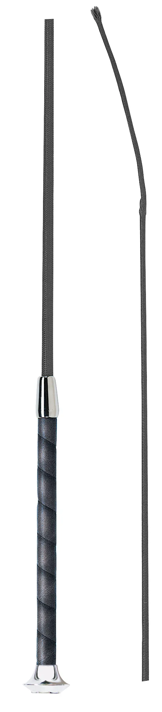 Fleck Dressage Whip w/ Nickel Cap