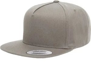 FLEXFIT 6007 CLASSIC 5 PANEL CAP - GREY